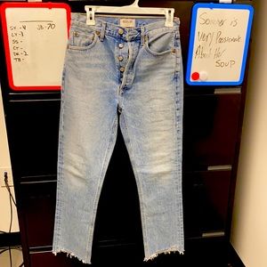 Agolde Riley High Rise 27